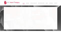 Desktop Screenshot of gchandtherapy.com
